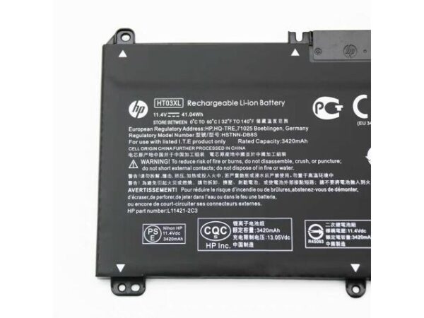 Original HT03XL Battery For HP