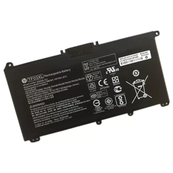 TF03XL Battery for HP Pavilion X360